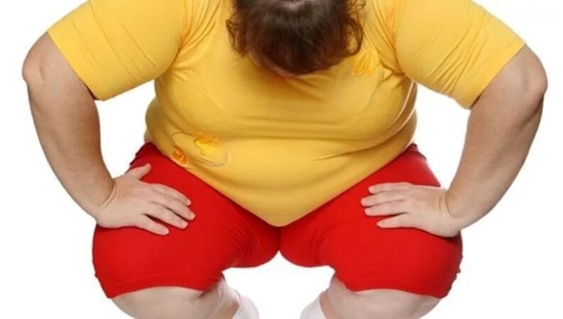 Gewicht mit Arthrose