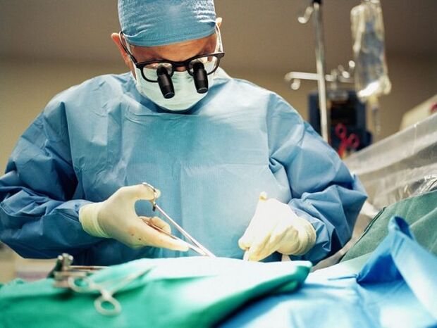 Chirurgische Behandlung von Artikulationen Arthrose